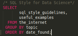 SQL Style for Data Scientists - Introduction – Patrick Ryan – A Data ...